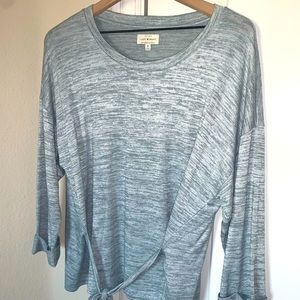 LUCKY BRAND Baby Blue Womens Top Size Medium